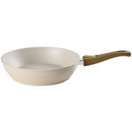 BRATPFANNE Keramikbeschichtung  - Creme/Braun, Basics, Kunststoff/Metall (28/7cm) - Homeware Profession.