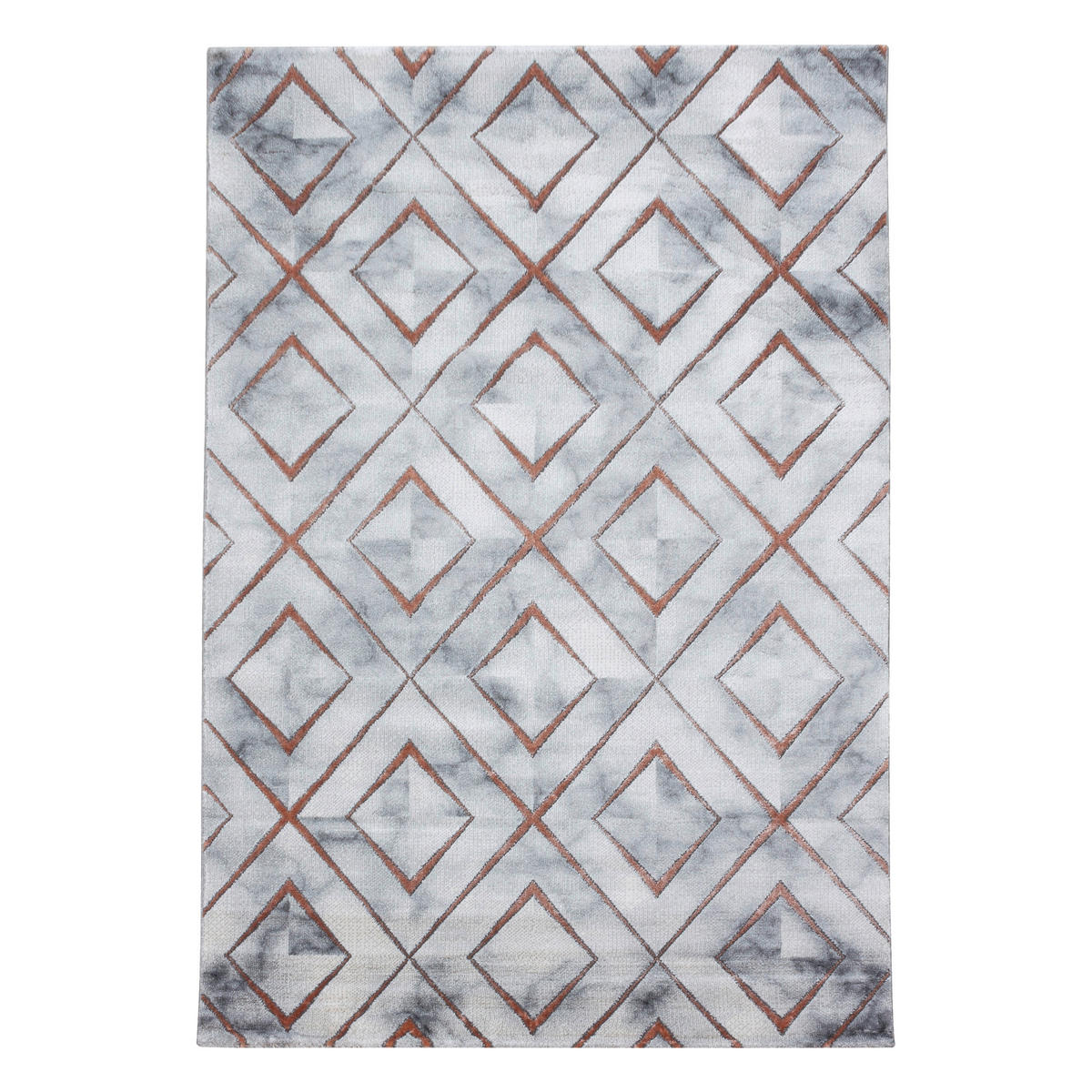 WEBTEPPICH 140/200 cm Naxos 3811 bronze Bronzefarben  - Bronzefarben, Design, Textil (140/200cm)