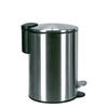 KOSMETIKEIMER SILENCE 3 L  - Chromfarben/Schwarz, Basics, Kunststoff/Metall (17/23,6cm) - Kleine Wolke