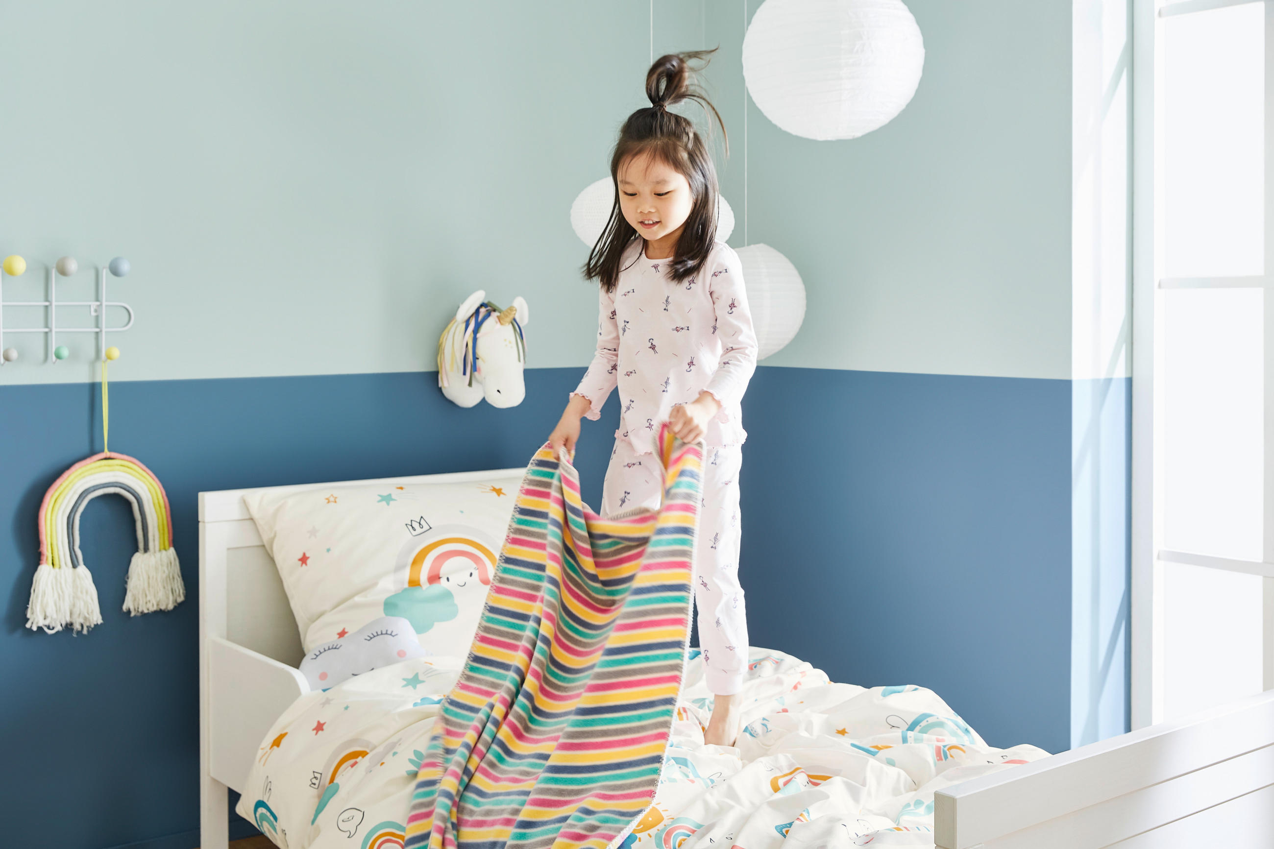 SCHMUSEDECKE 2094-100 - Multicolor, Basics, Textil (75/100cm) - Ibena