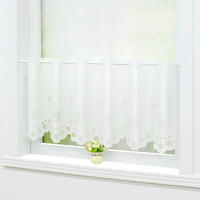 SCHEIBENGARDINE   145/60 cm   - Weiß Hochglanz, Basics, Textil (145/60cm)