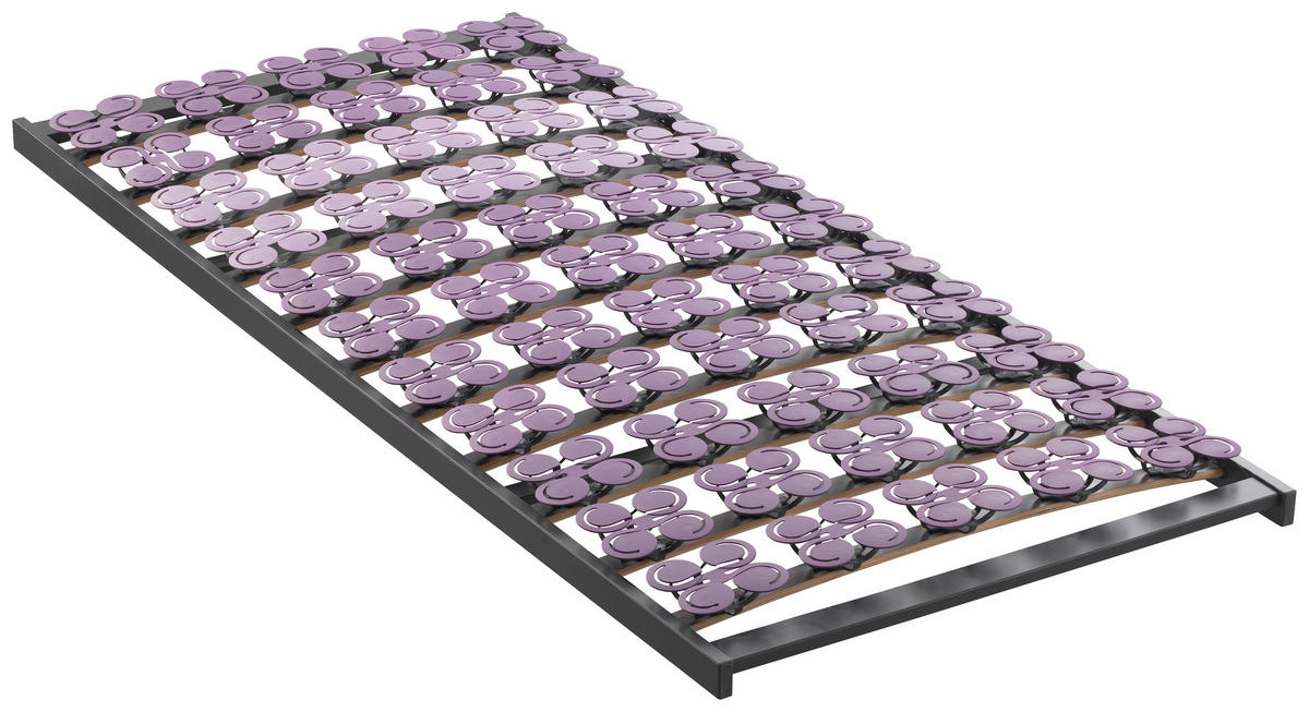 TELLERLATTENROST 100/200 cm Buche  - Graubraun/Grau, Basics, Holz (100/200cm) - Novel