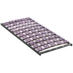 TELLERLATTENROST 90/200 cm Buche  - Graubraun/Grau, Basics, Holz (90/200cm) - Novel