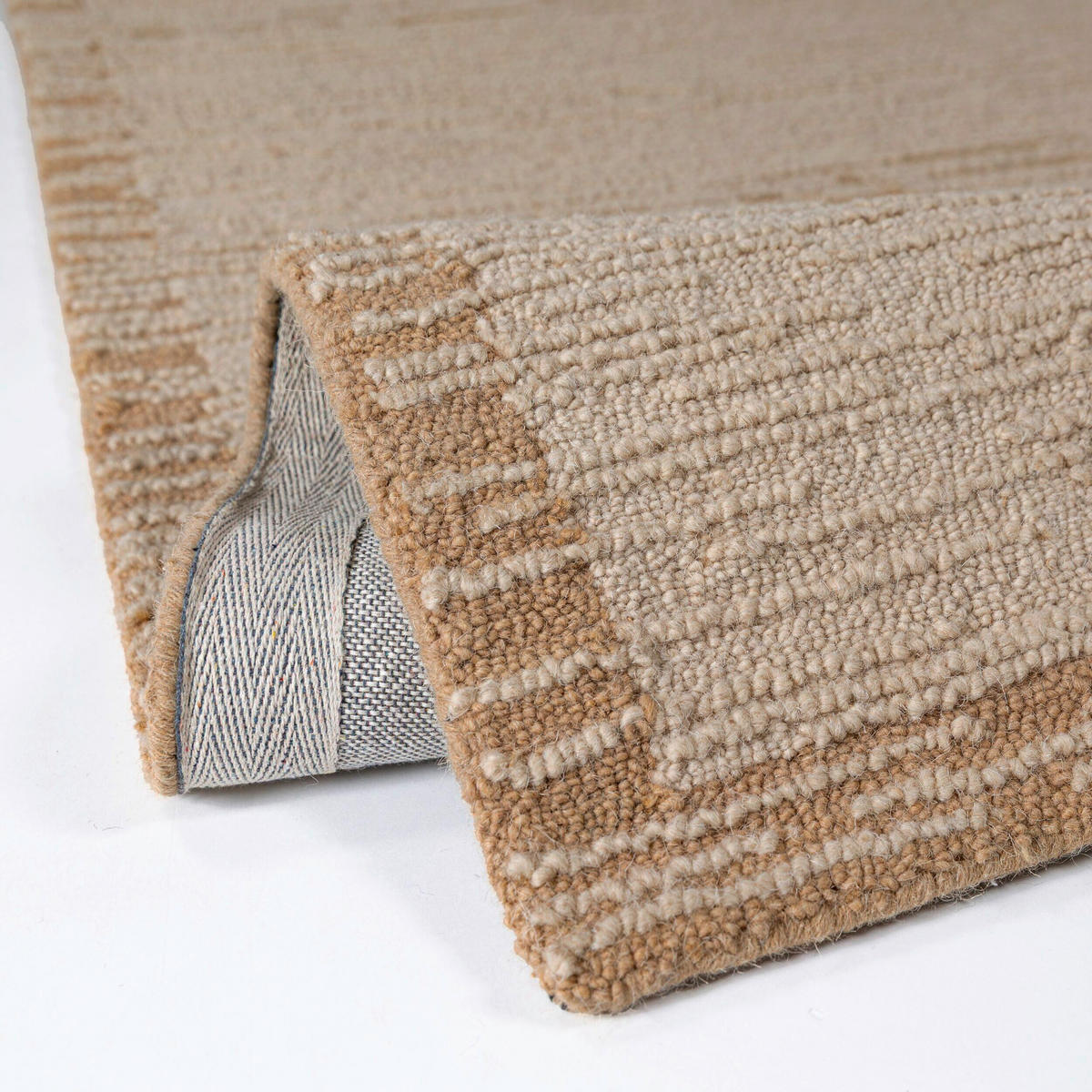 WOLLTEPPICH 200/290 cm Harris Beige rechteckig  - Beige, Basics, Textil (200/290cm) - Flair Rugs