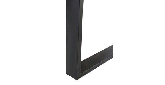 ESSTISCH in Holz 160/90/76 cm  - Schwarz/Naturfarben, KONVENTIONELL, Holz/Metall (160/90/76cm) - Landscape