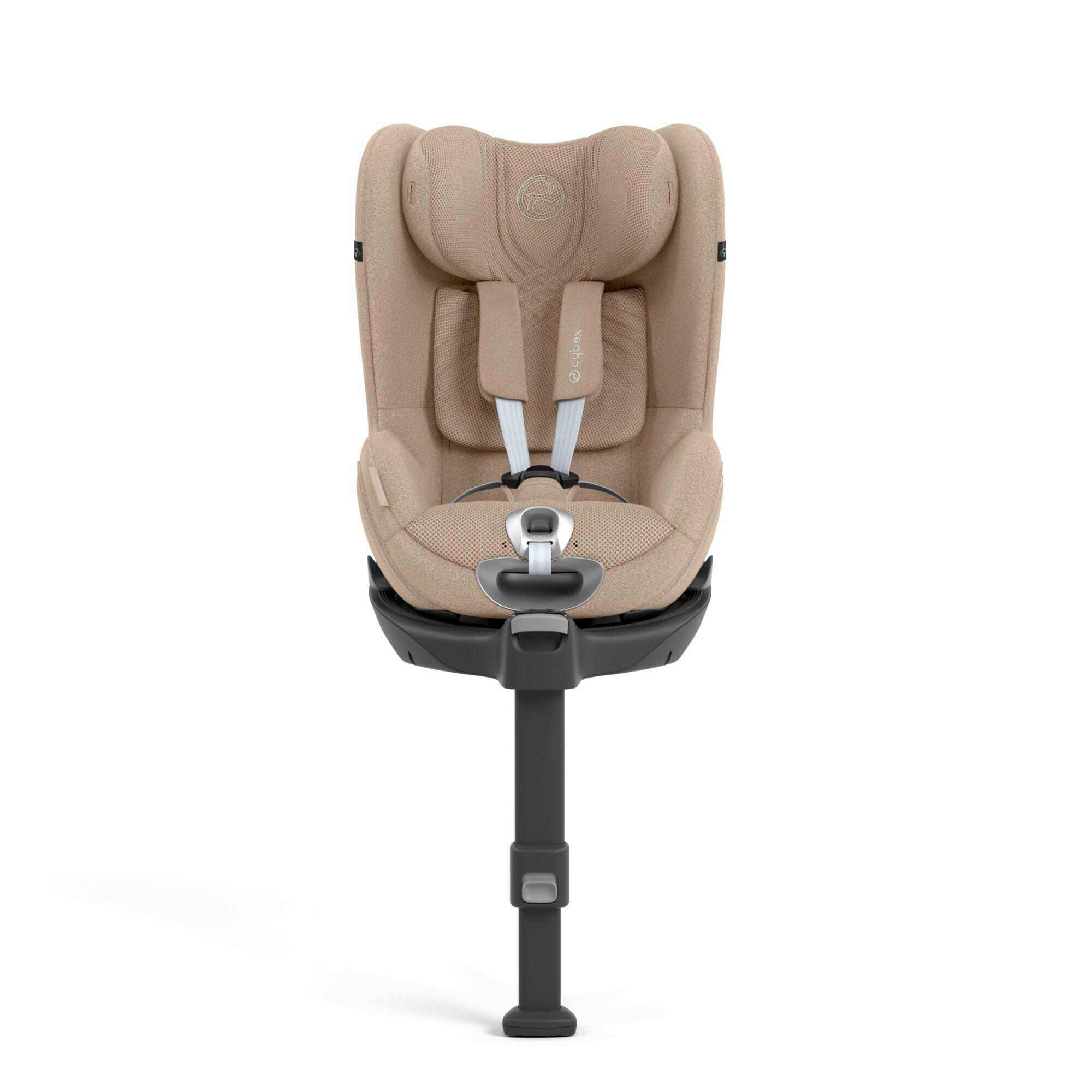 KINDERAUTOSITZ Sirona T i-Size Plus Cozy Beige   - Beige, Basics, Kunststoff/Textil (71,5/43/68cm) - cybex PLATINUM