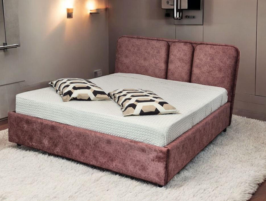 PAT TAPIțAT  in roșu burgund  - sidefiu/roșu burgund, Modern, textil (210/174/100cm) - Hom`in