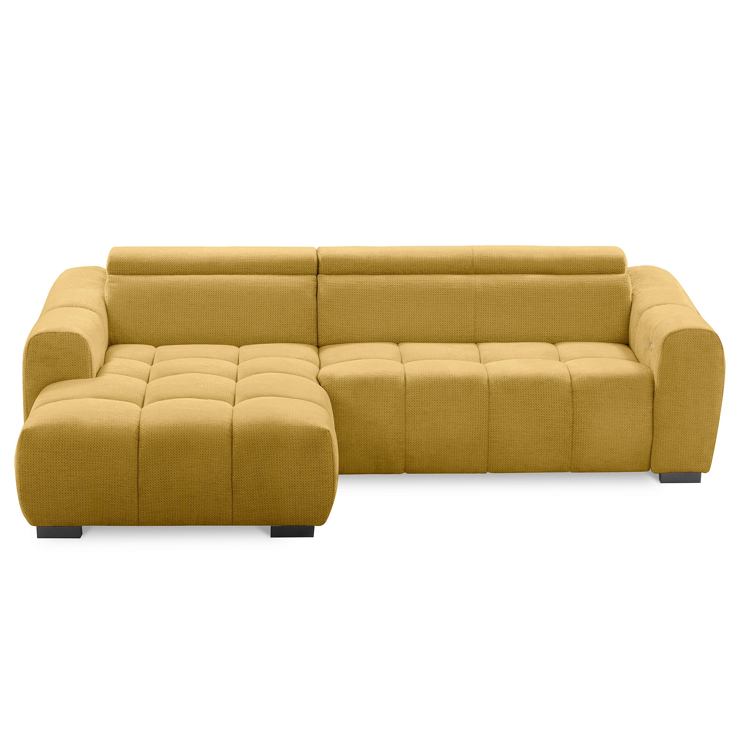 Livetastic Ecksofa Aveiro Senfgelb 274x177 cm