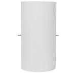 WANDLEUCHTE 15/7,5/28 cm   - Opal, KONVENTIONELL, Glas/Metall (15/7,5/28cm) - Novel