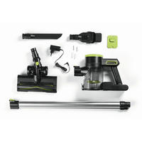 AKKU-BODENSTAUBSAUGER  - Schwarz/Grün, Basics, Kunststoff (33/12/113cm)