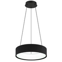 HÄNGELEUCHTE 46/120 cm  - Schwarz, Trend, Kunststoff/Metall (46/120cm) - Collett's Monde