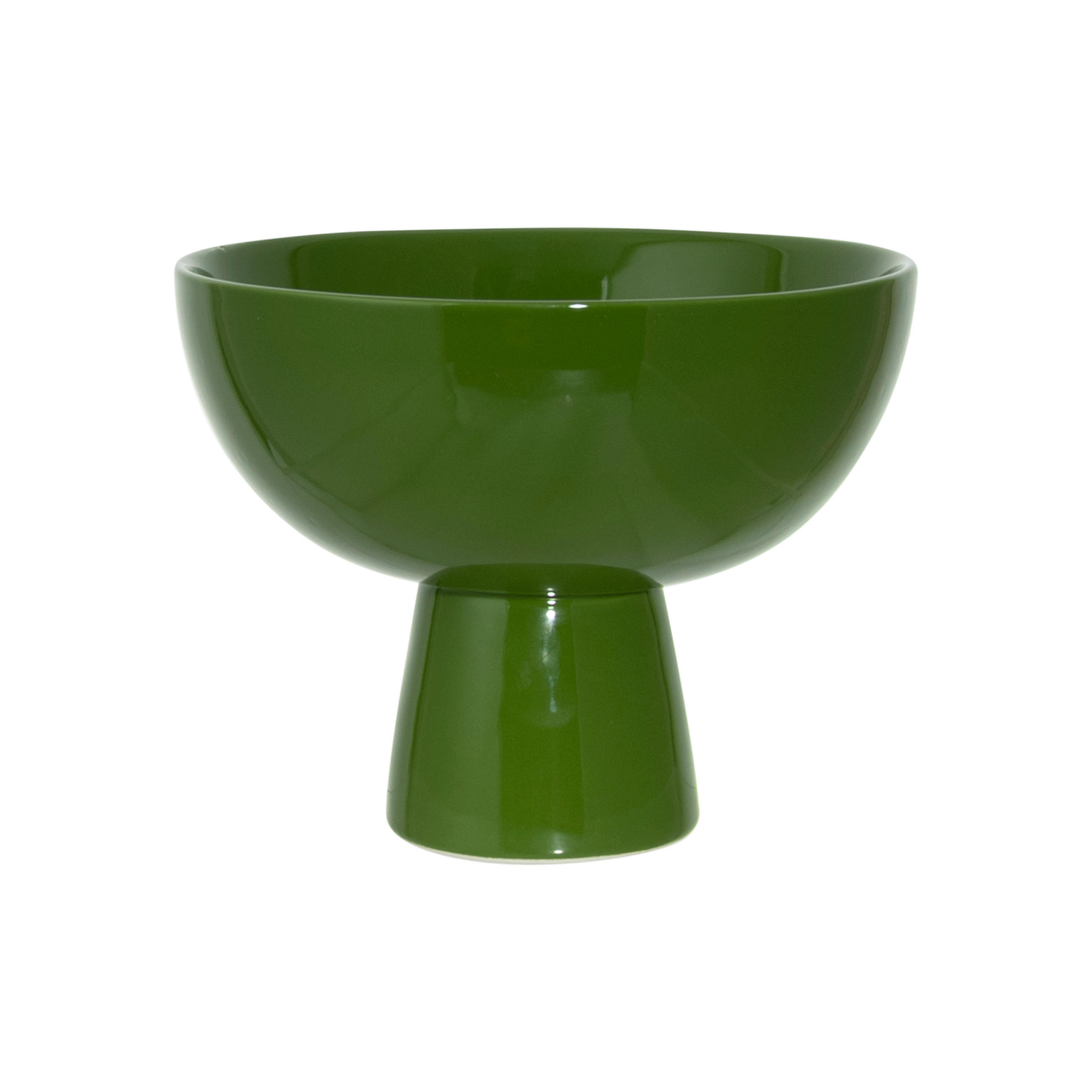 SCHÜSSEL   - Grün, Basics, Keramik (20/15,8cm)