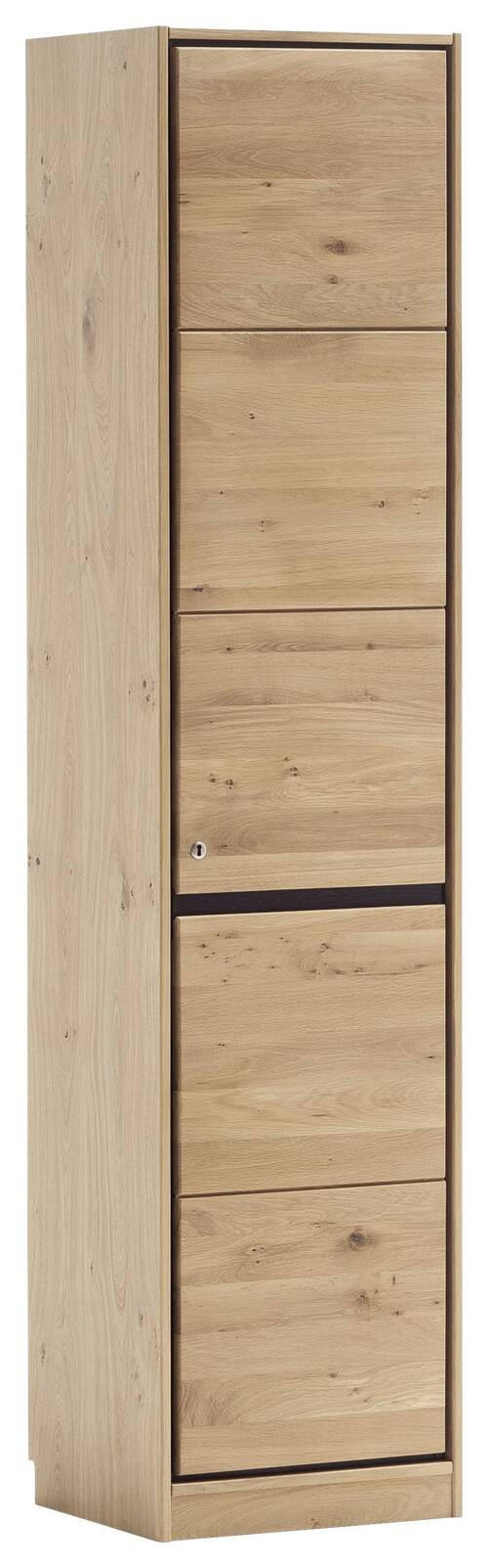 AKTENSCHRANK Asteiche Eiche Bianco  - Eiche Bianco, KONVENTIONELL, Holz/Holzwerkstoff (45/198/40cm) - Linea Natura
