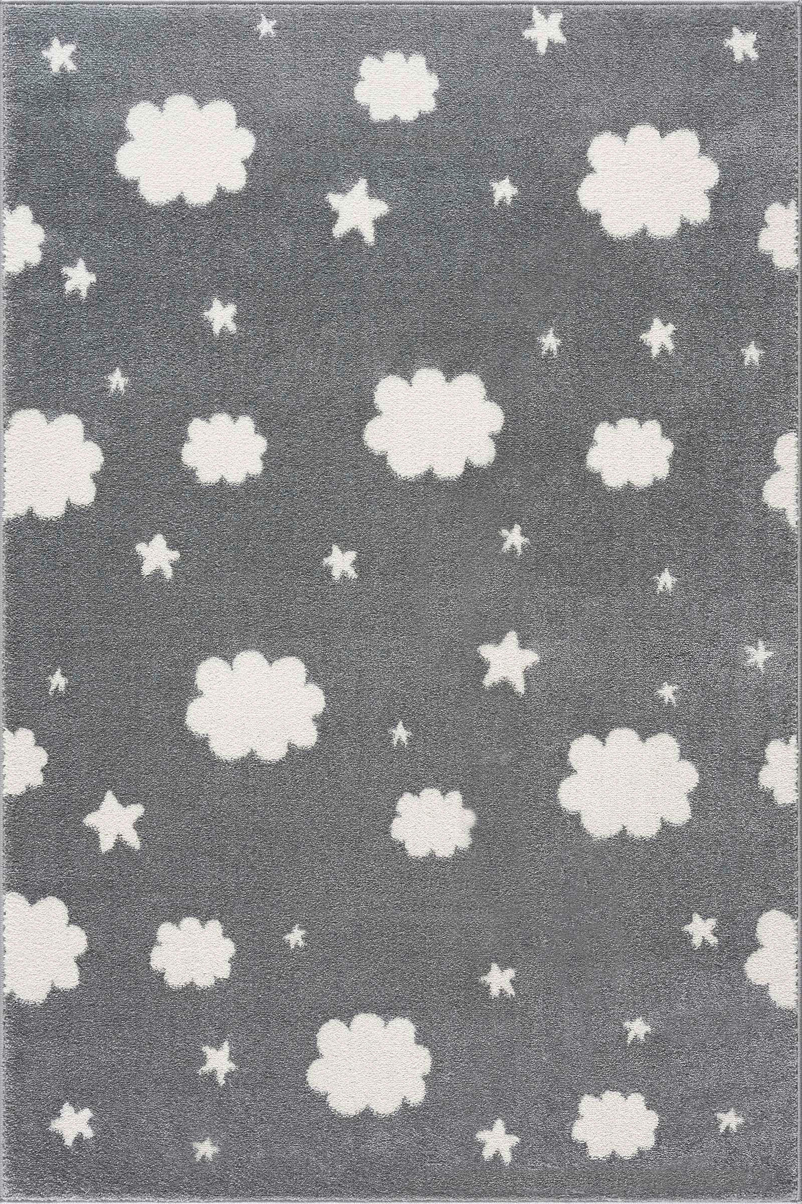KINDERTEPPICH Happy Rugs  - Silberfarben, Trend, Textil (120/180cm) - Ben'n'jen