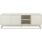 LOWBOARD  in 160/56/30 cm  - Kaschmir, Design, Holzwerkstoff/Metall (160/56/30cm) - Xora