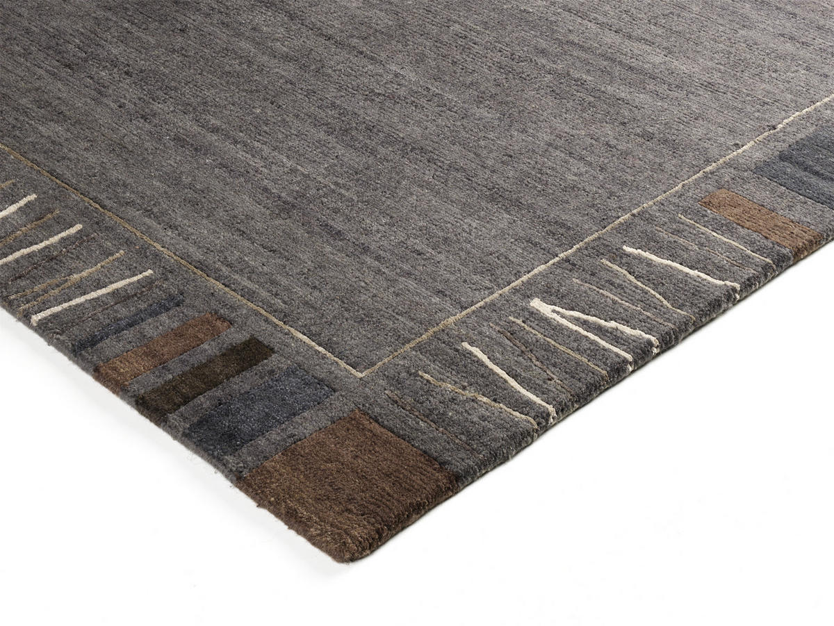 WOLLTEPPICH 170/240 cm Dunkelgrau  - Dunkelgrau, Design, Textil (170/240cm) - Cazaris