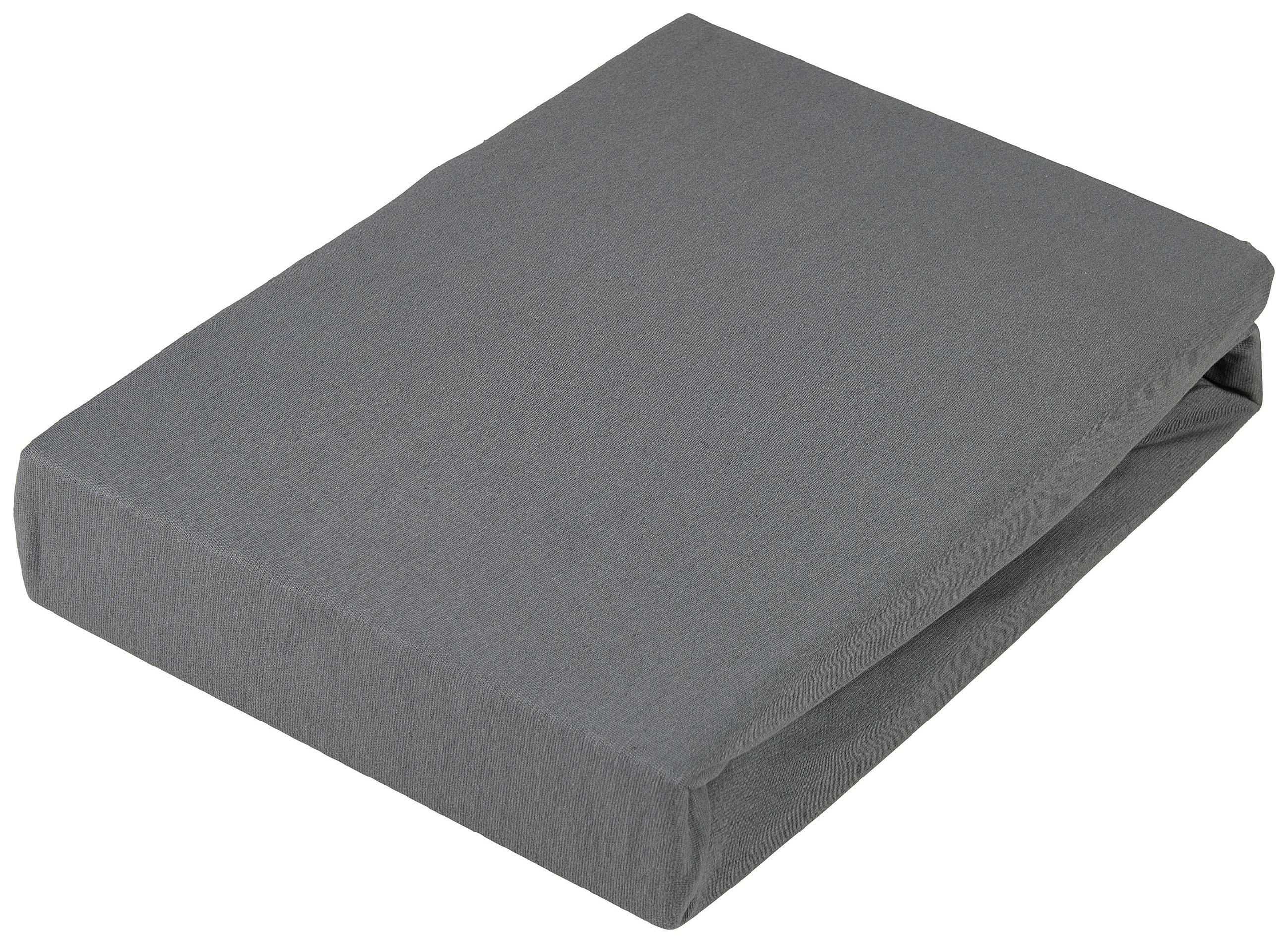 TOPPER-FIXLEINTUCH - Anthrazit, Konventionell, Textil (140/220cm) - Novel