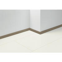 SOCKELLEISTE - Eichefarben/Dunkelbraun, Basics, Holzwerkstoff (220/4/1,6cm) - Parador