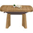 COUCHTISCH Eiche furniert Eichefarben - Eichefarben, KONVENTIONELL, Metall (90(130,5)/65/56-75cm) - Venda