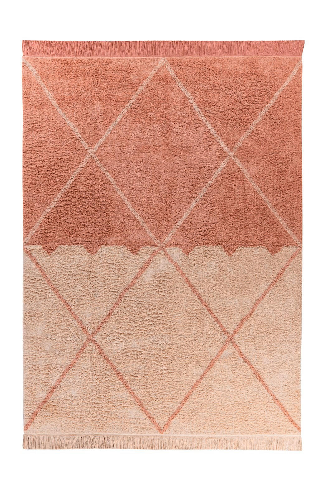TEPPICH 120/170 cm Mylen 225 Creme / Altrosa Creme, Altrosa  - Creme/Altrosa, KONVENTIONELL, Textil (120/170cm)