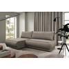 ECKSOFA PAROS Beige Bouclé  - Beige/Schwarz, Design, Kunststoff/Textil (179/277cm) - MID.YOU