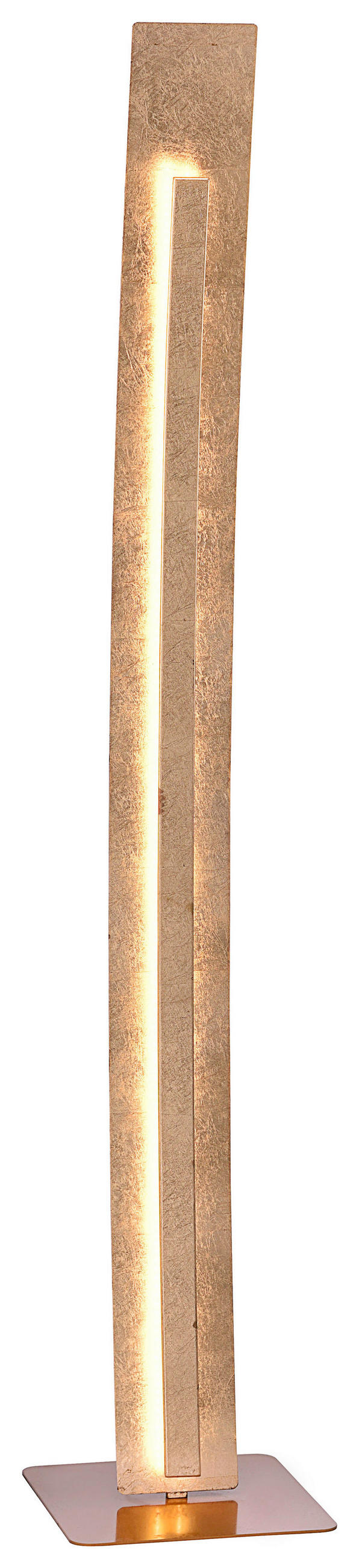 LAMPADAR CU LED - auriu, Design, metal (26/140cm)