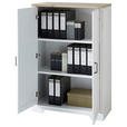 KOMMODE  in 86/127/38 cm  - Eiche Artisan/Pinienfarben, KONVENTIONELL, Holzwerkstoff/Metall (86/127/38cm) - Carryhome