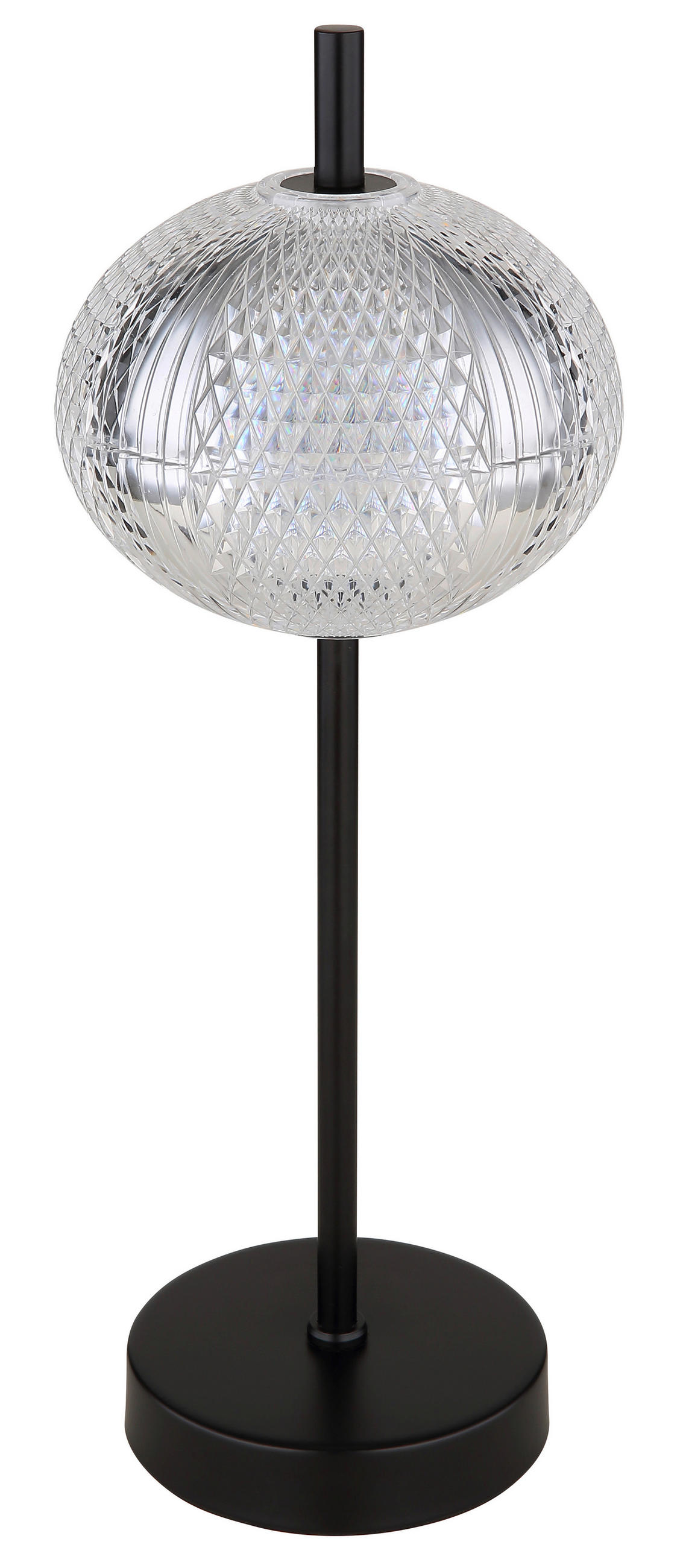 NAMIZNA LED-SVETILKA        15/40 cm       - črna/prozorno, Konvencionalno, kovina/umetna masa (15/40cm) - Globo