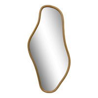 WANDSPIEGEL 60/120/2 cm    in organisch  - Klar/Kieferfarben, Design, Glas/Holz (60/120/2cm) - MID.YOU
