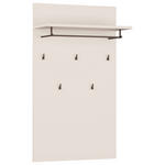GARDEROBENPANEEL  in 74/127/30,7 cm  - Sandfarben/Grau, MODERN, Holzwerkstoff/Metall (74/127/30,7cm) - Carryhome