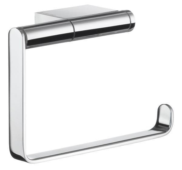 TOILETTENPAPIERHALTER  in Metall  - Chromfarben, Basics, Metall (12,6/8,8/4,7cm)