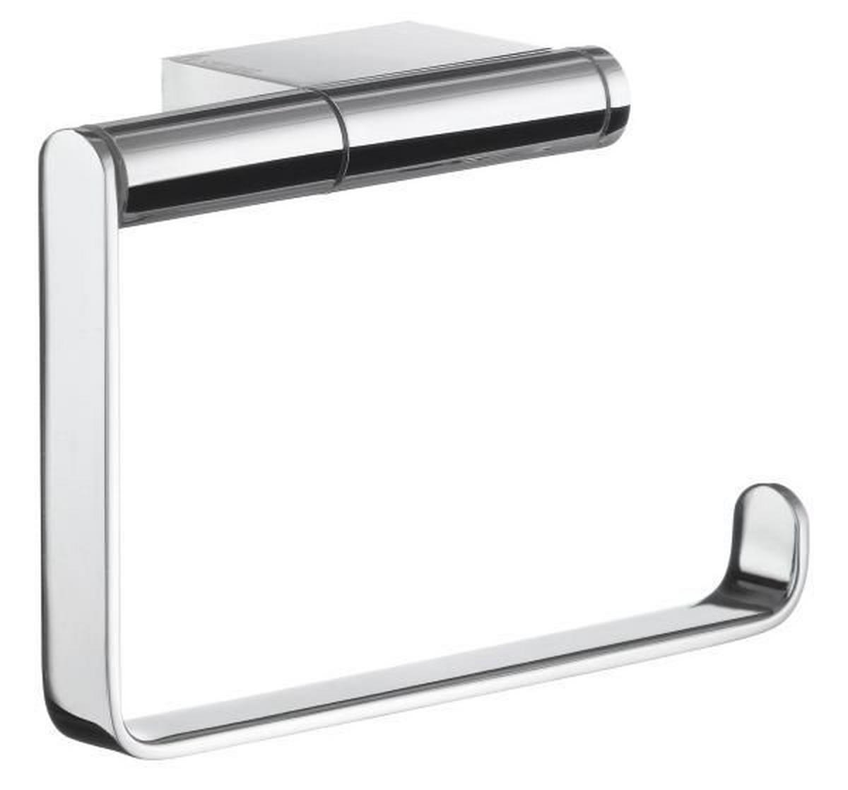 TOILETTENPAPIERHALTER  in Metall  - Chromfarben, Basics, Metall (12,6/8,8/4,7cm)
