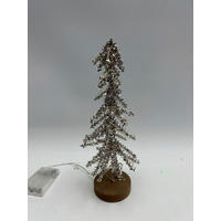 DEKOBAUM  - Champagner, Basics, Kunststoff (8/8/30cm) - X-Mas