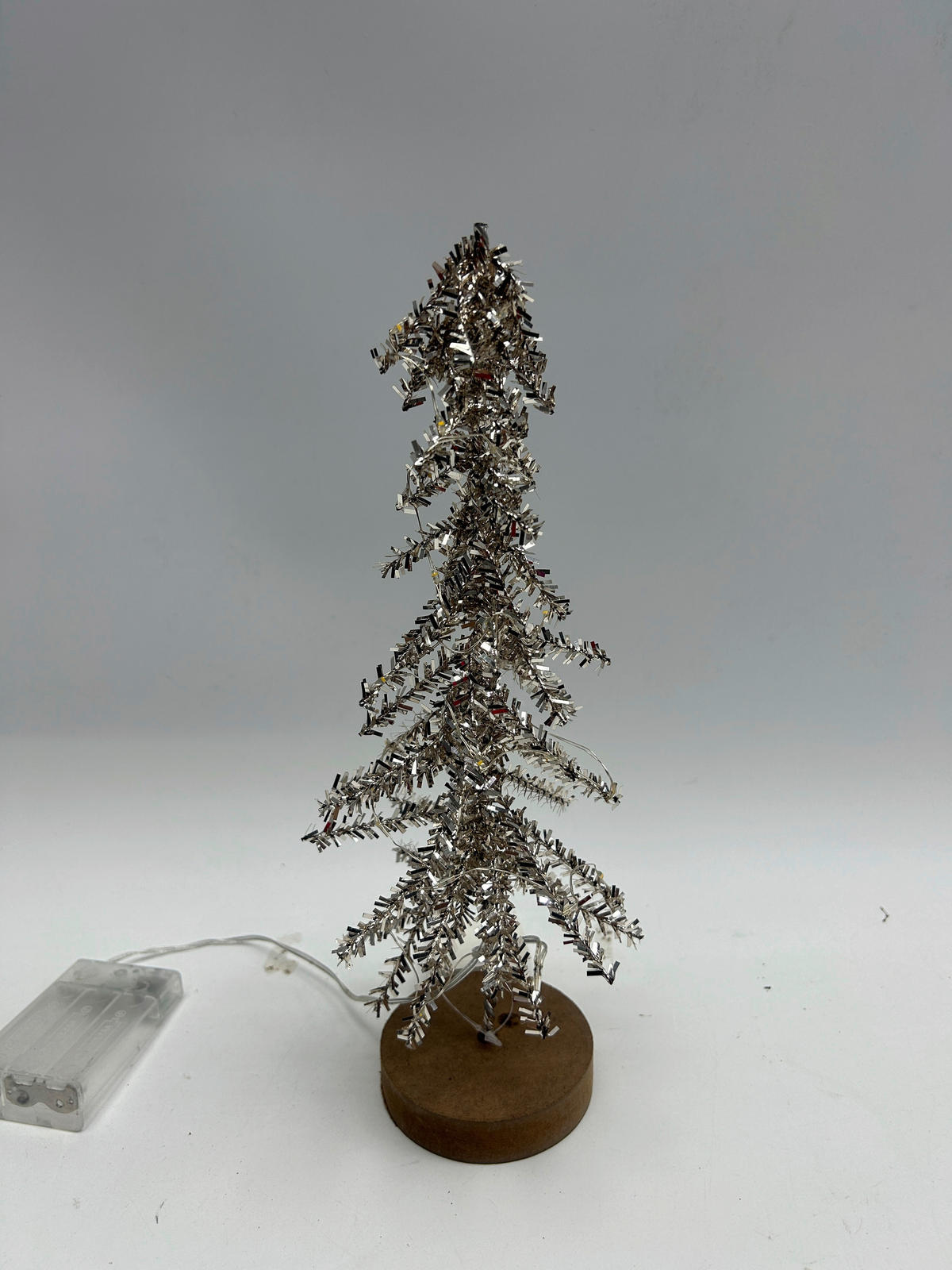 DEKOBAUM  - Champagner, Basics, Kunststoff (8/8/30cm) - X-Mas