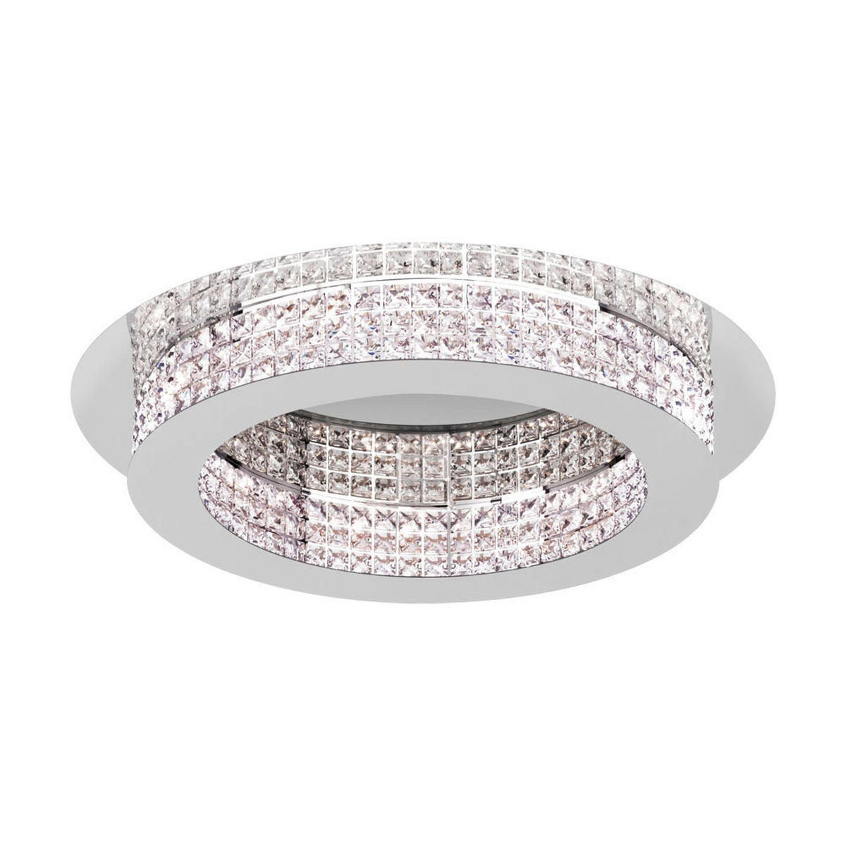 STROPNÍ LED SVÍTIDLO, 70,0/12,5 cm  - barvy chromu, Konvenční, kov (70,0/12,5cm) - Eglo
