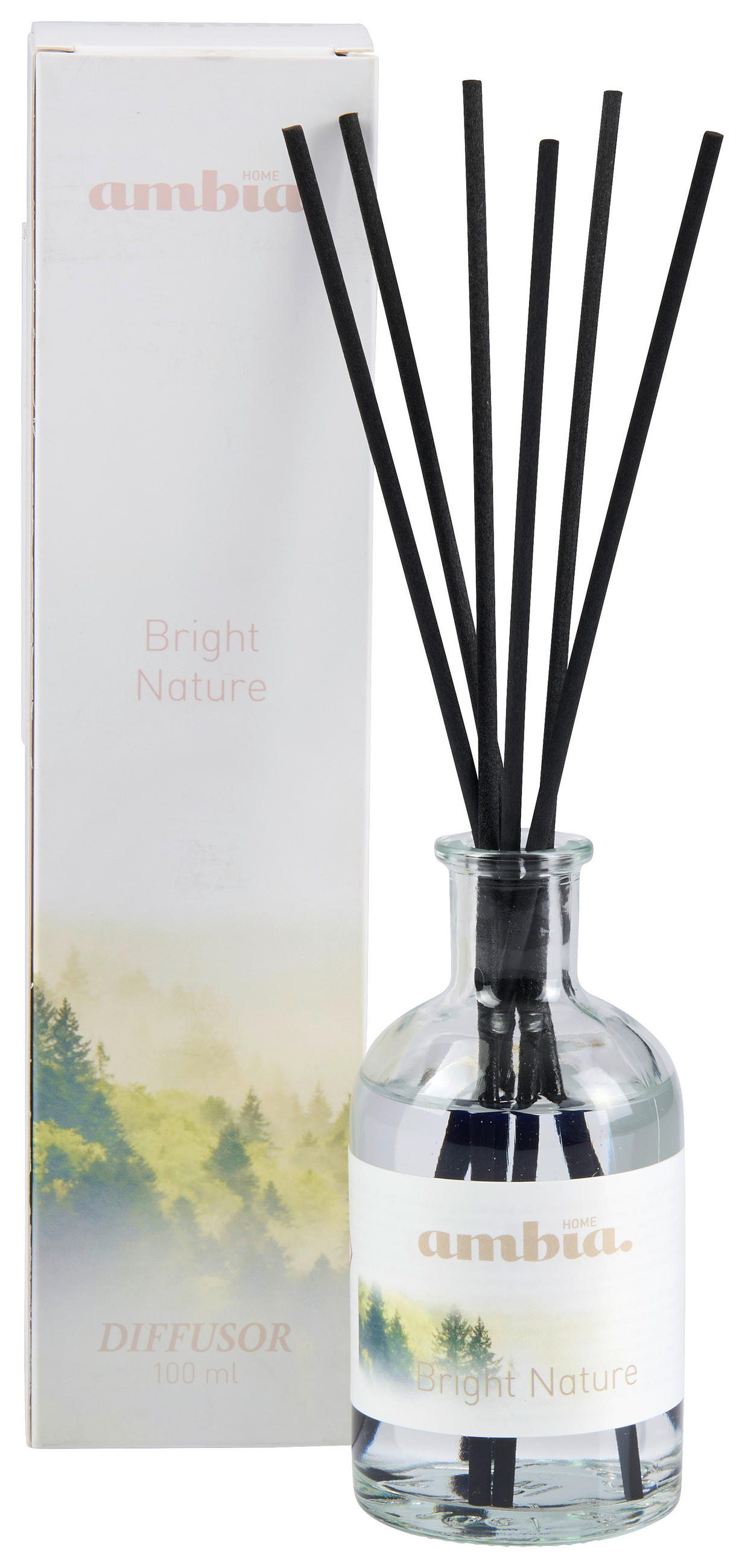 RAUMDUFT 100 ml Zitrus, fruchtig  - Grauweiß, Basics, Glas (100ml) - Ambia Home