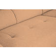ECKSOFA Rostfarben Struktur  - Rostfarben/Schwarz, Design, Kunststoff/Textil (284/205cm) - Xora