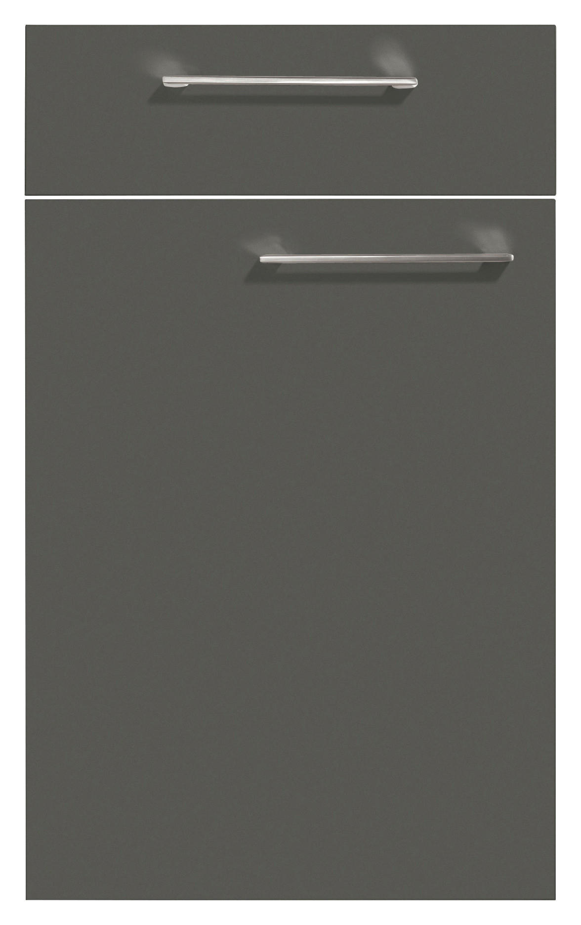 BUCĂTĂRIE LA COMANDĂ - alb/gri, Design, material pe bază de lemn - Dieter Knoll
