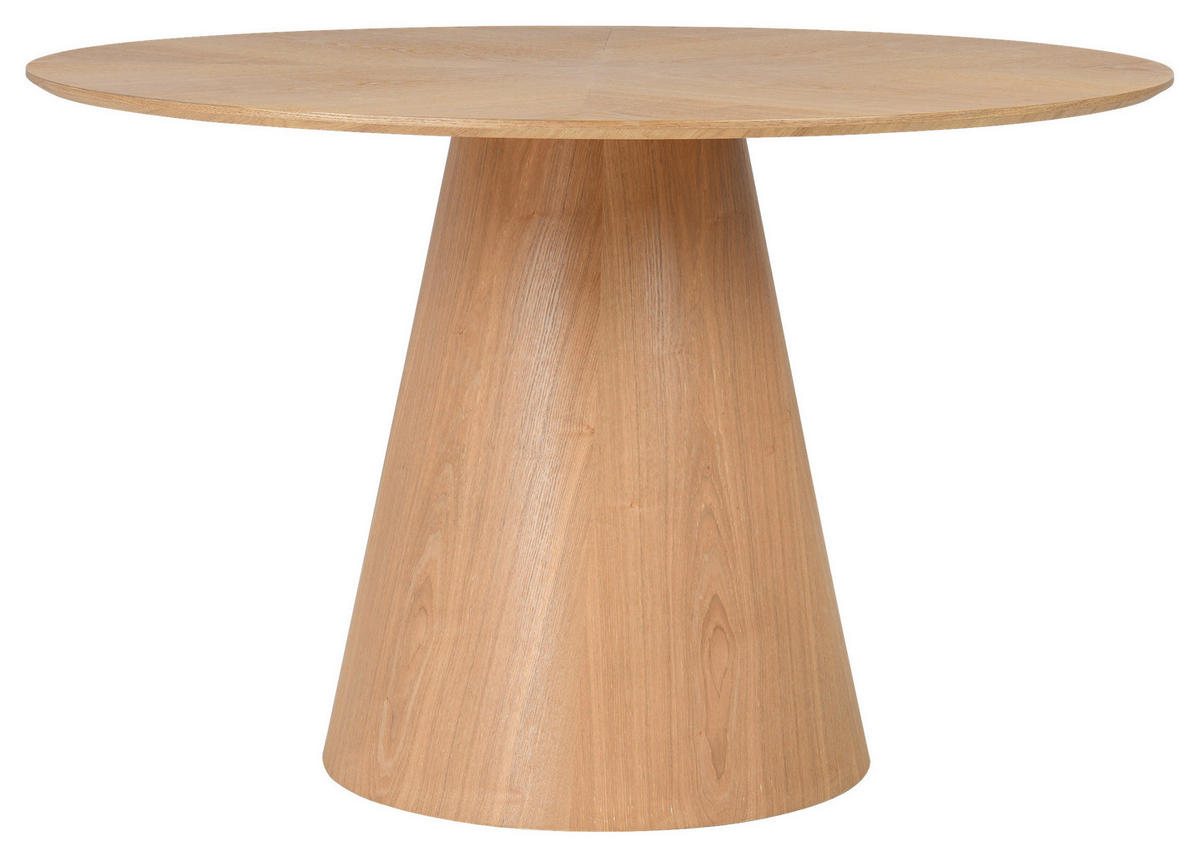 ESSTISCH in Holz, Holzwerkstoff  - Eichefarben, Design, Holz/Holzwerkstoff (120/76cm) - MID.YOU
