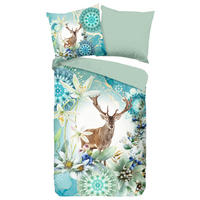 WENDEBETTWÄSCHE Xela Satin 155/220 cm  - Multicolor, Natur, Textil (155/220cm)