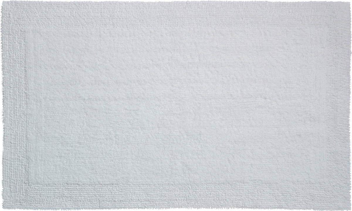KOUPELNOVÁ PŘEDLOŽKA, 80/150 cm - bílá, Basics, textil/plast (80/150cm) - Grund