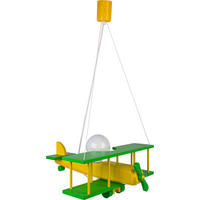 KINDERHÄNGELEUCHTE 42/45/75 cm   - Grün, KONVENTIONELL, Holz (42/45/75cm)