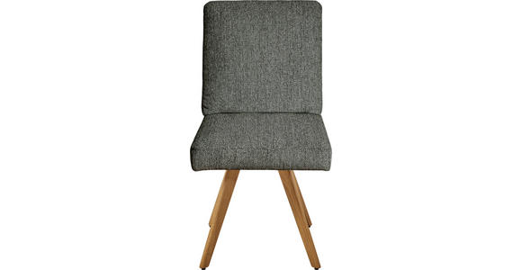 STUHL in Flachgewebe Holz, Textil - Eichefarben/Beige, Design, Holz/Textil (46/94/58cm) - Dieter Knoll