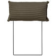 KOPFSTÜTZE - Braun, KONVENTIONELL, Textil (50/25/15cm) - Carryhome