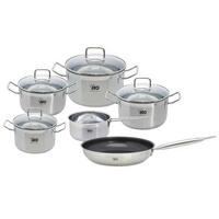 KOCHTOPFSET Profi Duo Therm 6-teilig  - Basics, Metall - ELO