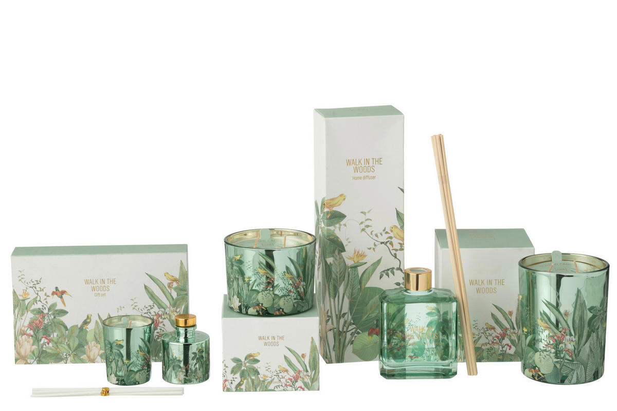 DUFTSET  - Hellgrün, Basics, Naturmaterialien (20/6/12,5cm)