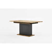 KIHÚZHATÓ ASZTAL - antracit, Basics, faalapú anyag (160-210/76/90cm) - Hom`in