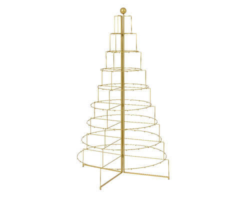 ETAGERE  - Goldfarben, Lifestyle, Metall (88,00/90,00/160,00cm)
