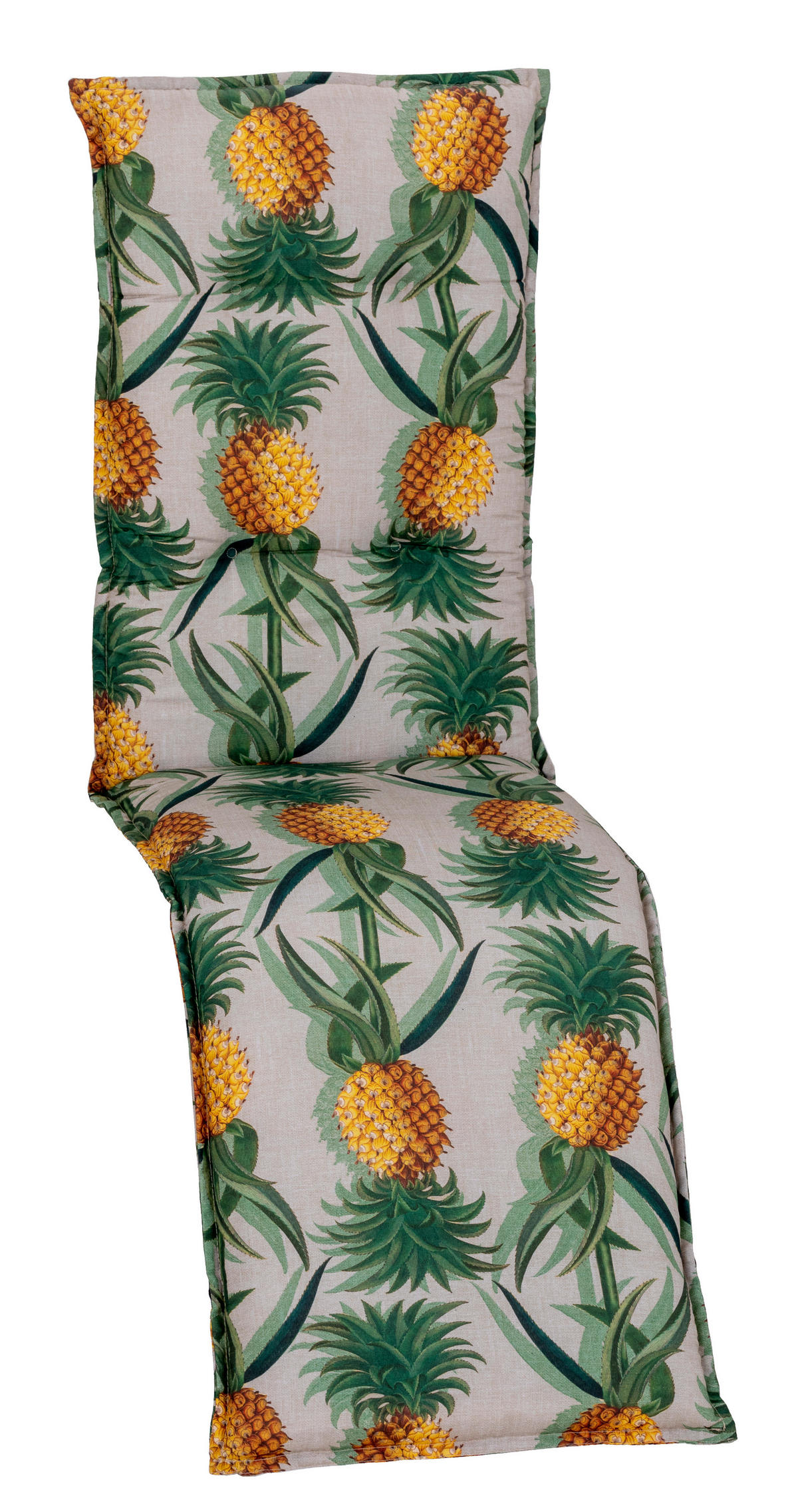 RELAXSESSELAUFLAGE Beige Obst  - Beige, Basics, Textil (170/46/8cm) - Gardenson