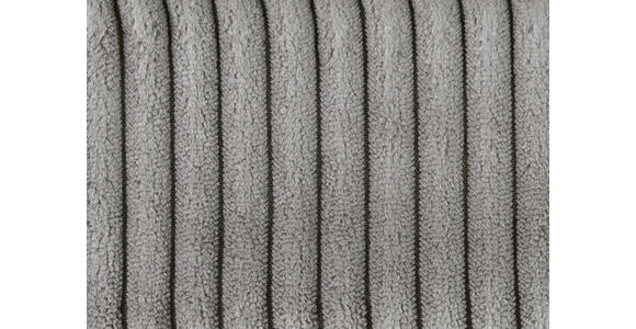 ECKSOFA Braun Cord  - Schwarz/Braun, KONVENTIONELL, Kunststoff/Textil (318/197cm) - Hom`in